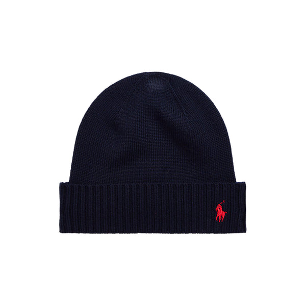 Polo sales knit beanie