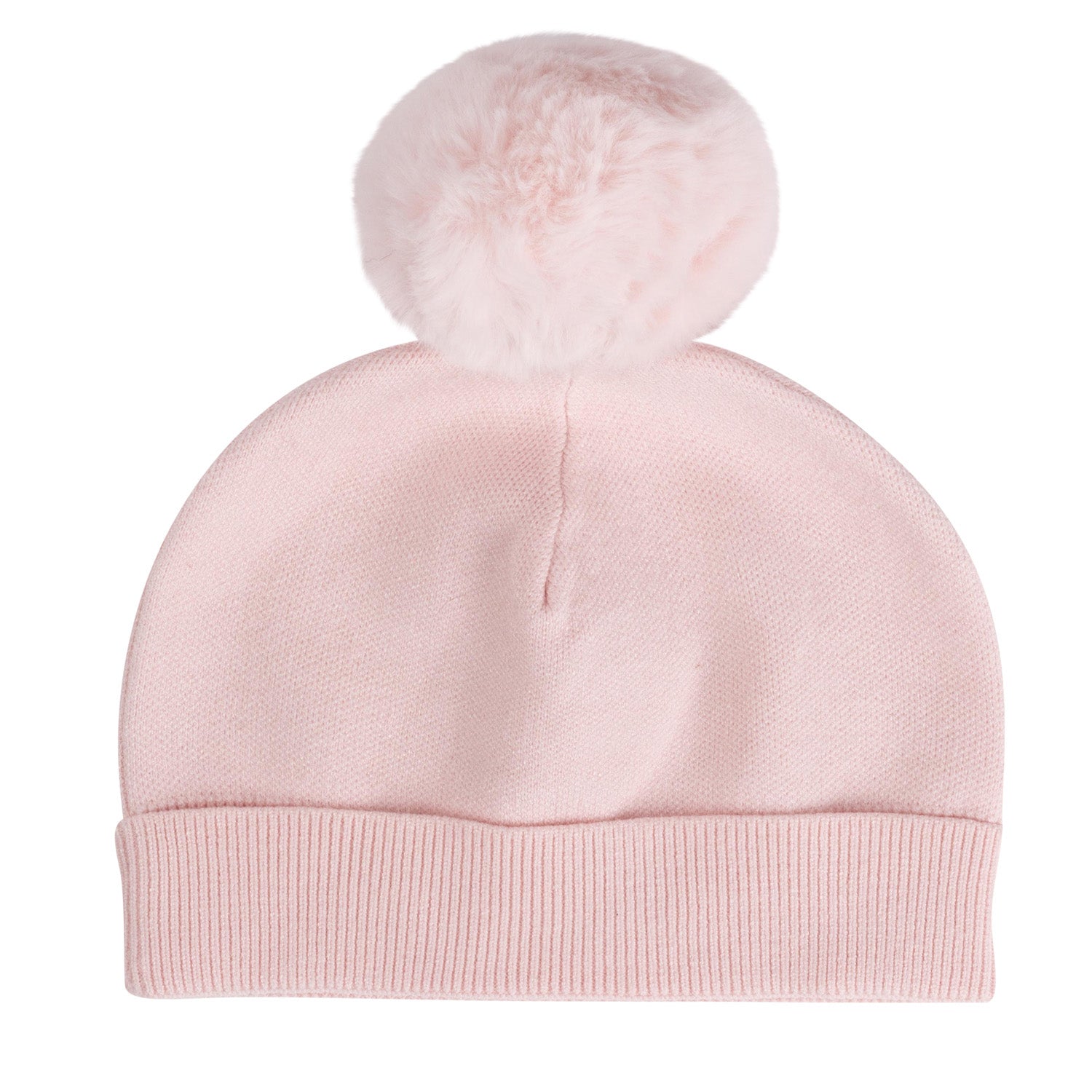 A'Dee, Hats, A'Dee - Knitted pom pom teddy hat, pink