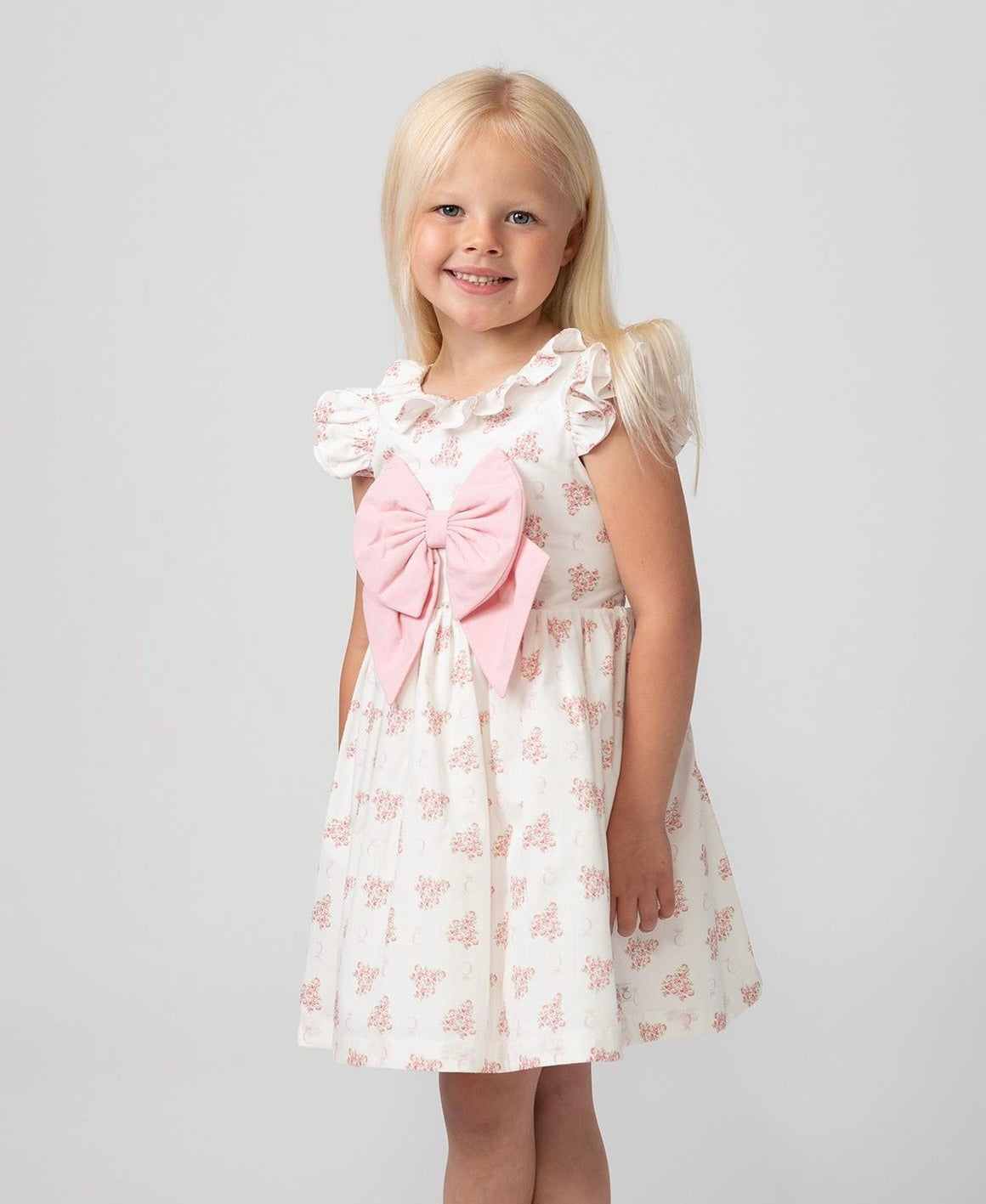 Caramelo Kids, dress, Caramelo Kids - Dress and headband, floral