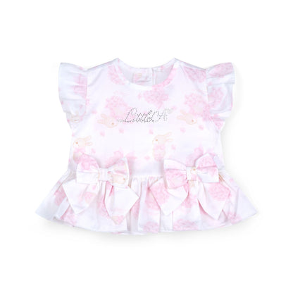 Little A, 2 piece set, Little A 'Bunnies & Bows' 2 Piece Set, Ayleigh