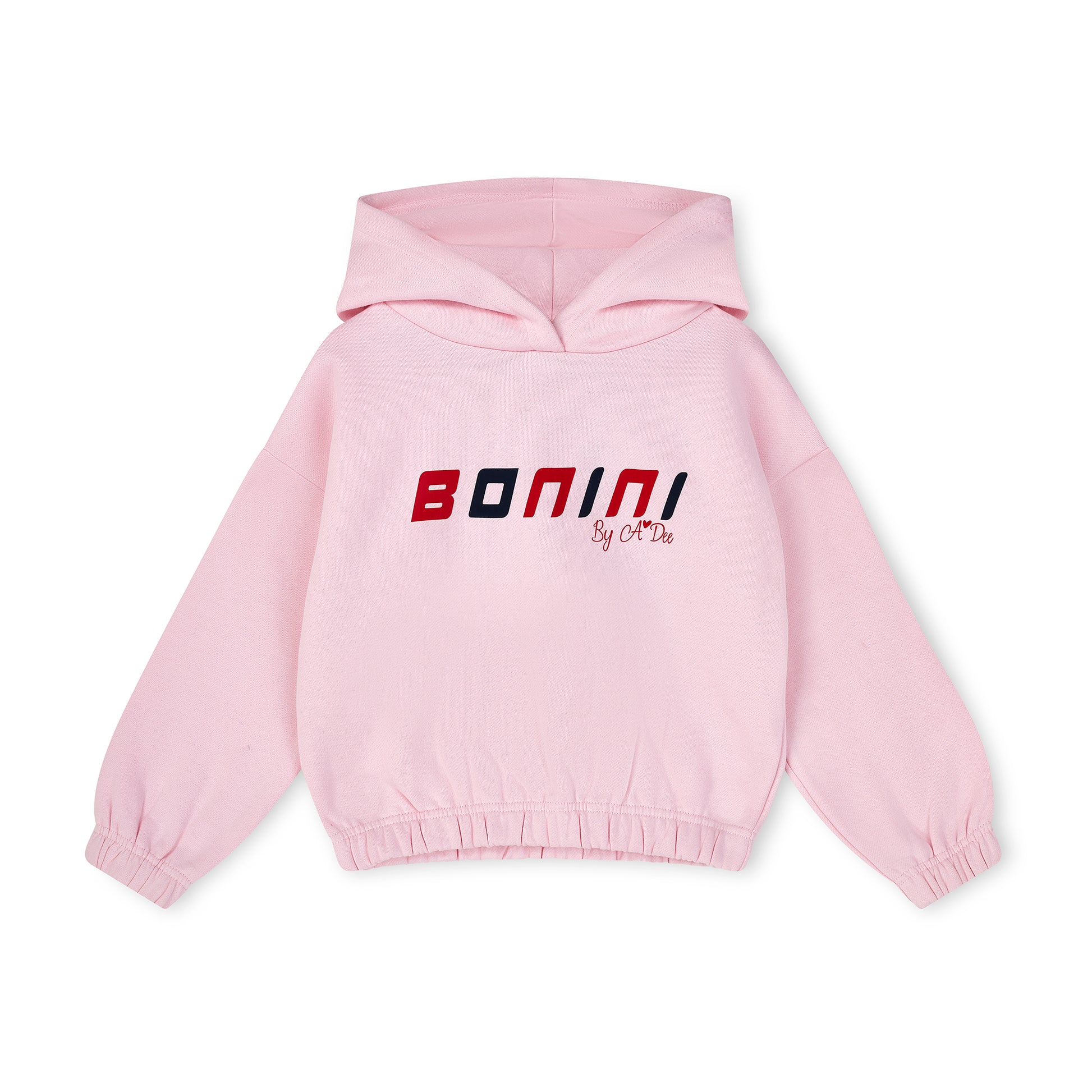 BONINI, Sweat top, Bonini - Cropped Hoodie, Pink