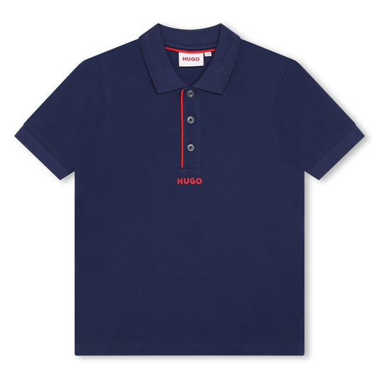 Hugo, T-shirts, Hugo - Navy, polo T-shirt