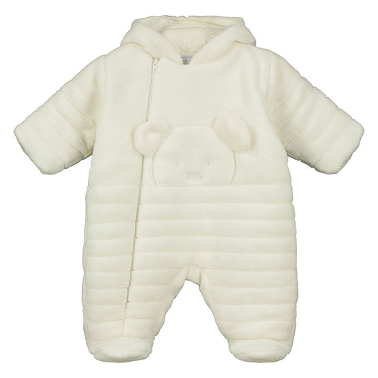 Emile et Rose, Snowsuits, Emile et Rose - Cream padded cover all, Everley