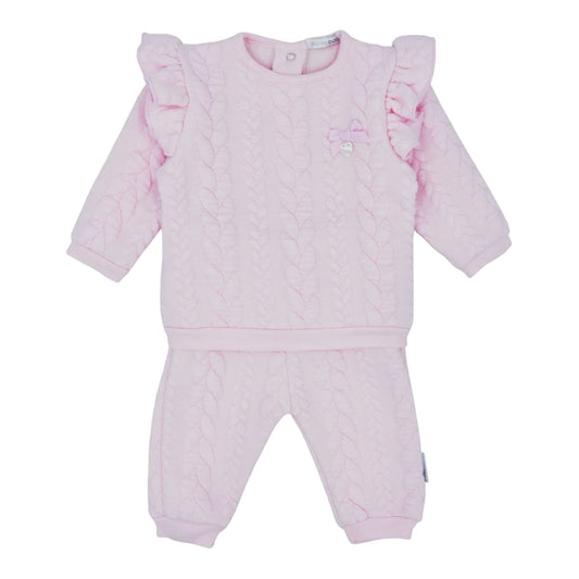 blues baby, 2 piece outfits, blues baby - Pink 2 piece jog set