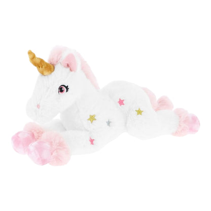 Keel, soft toy, Keel eco - Star unicorn, pink and white