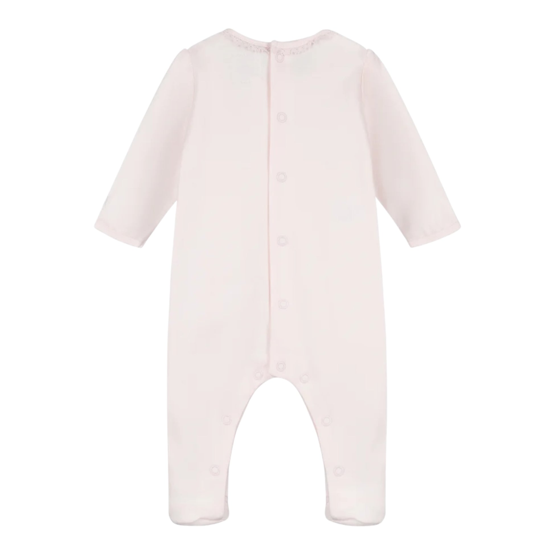 Emile et Rose, rompers, Emile et Rose - Pink all in one with matching hat, Delta