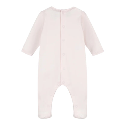 Emile et Rose, rompers, Emile et Rose - Pink all in one with matching hat, Delta