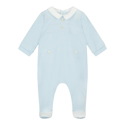 Emile et Rose, rompers, Emile et Rose - Pale blue romper, Daniel