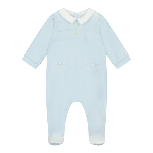 Emile et Rose, rompers, Emile et Rose - Pale blue romper, Daniel