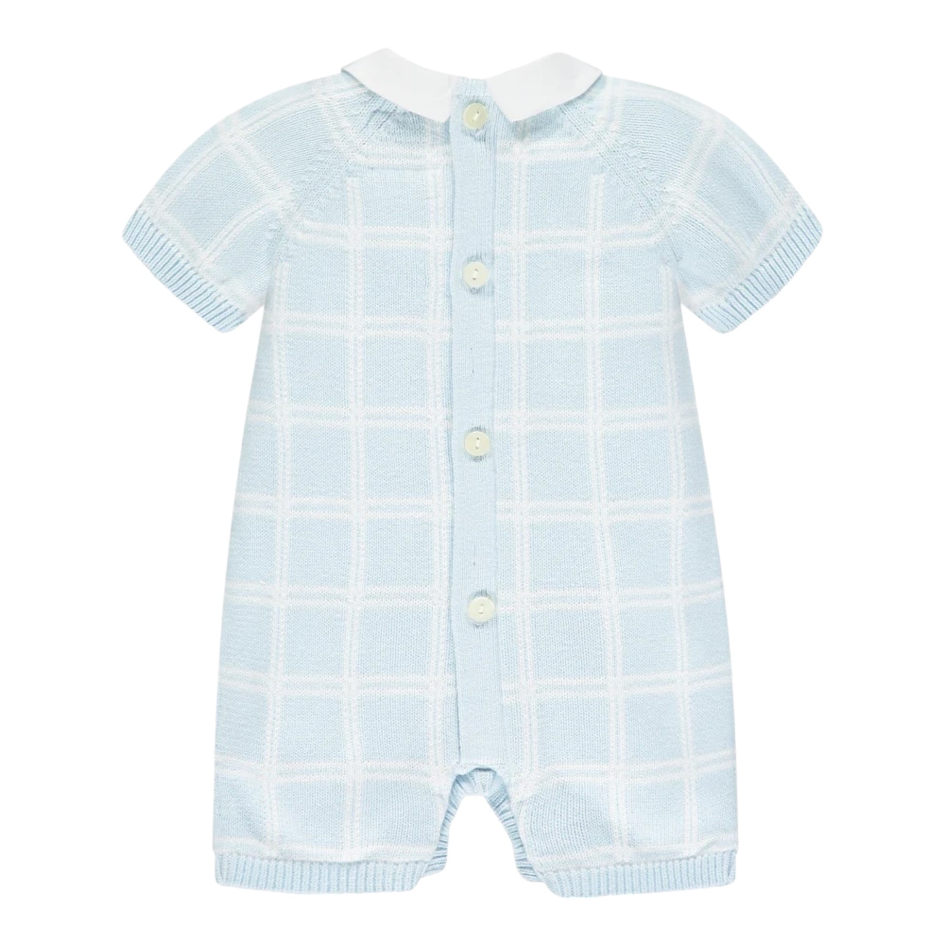 Emile et Rose, rompers, Emile et Rose - Pale blue and white all in one, Danny