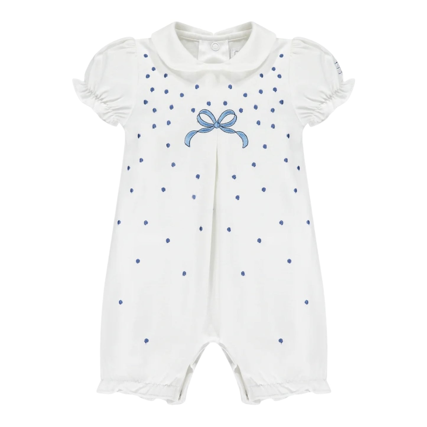 Emile et Rose, Rompers, Emile et Rose - White  romper, Darla