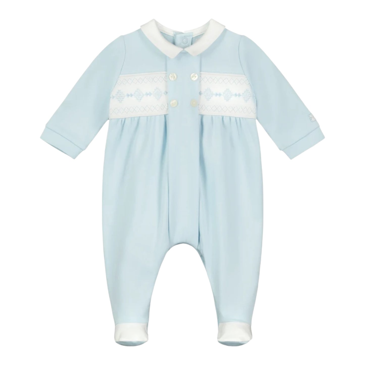 Emile et Rose, Rompers, Emile et Rose - Light blue romper, Frost