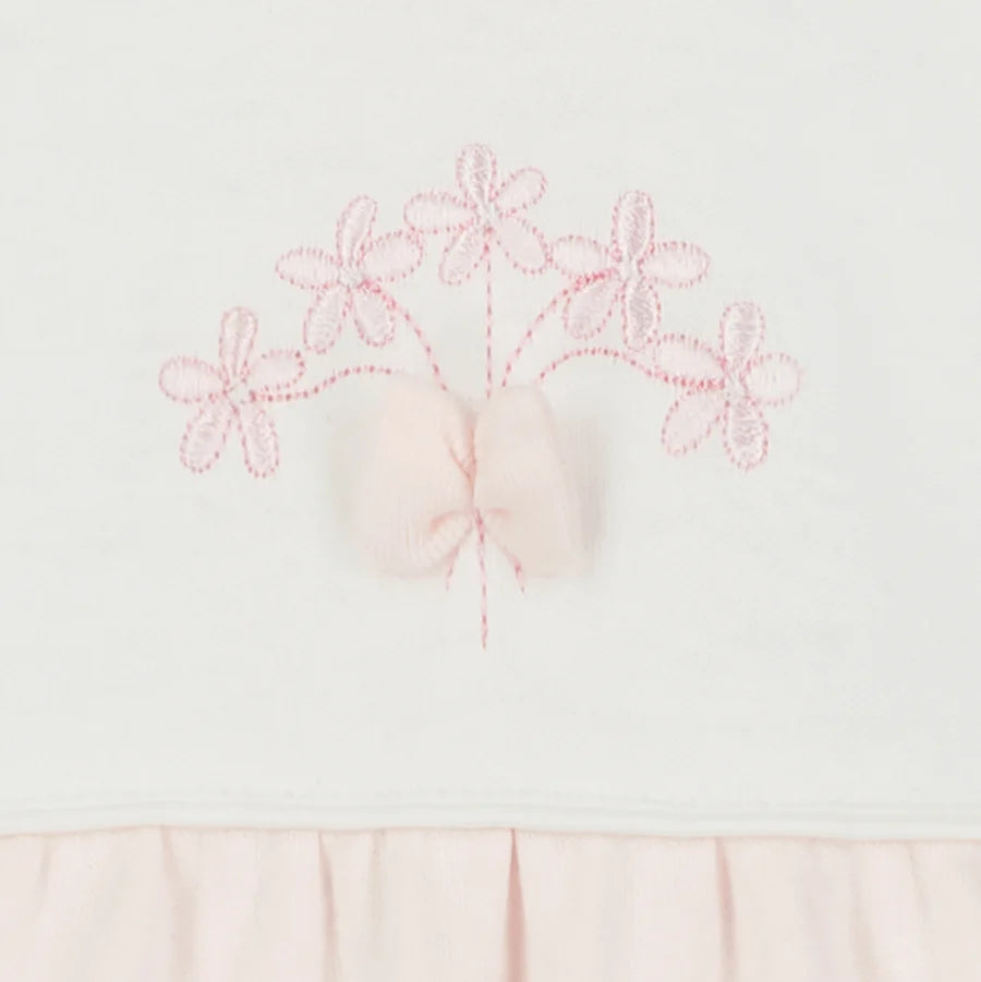 Emile et Rose, all in ones, Emile et Rose - Pink and white all in one, Fran