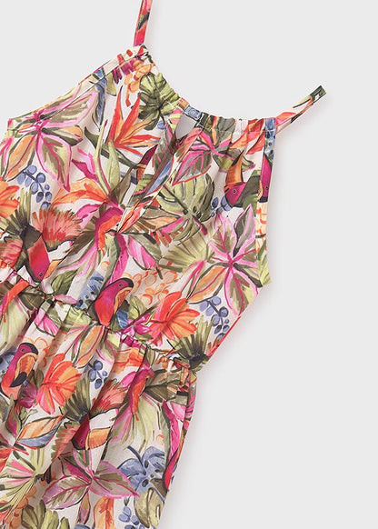 Mayoral, dresses, Mayoral - Tropical print sundress