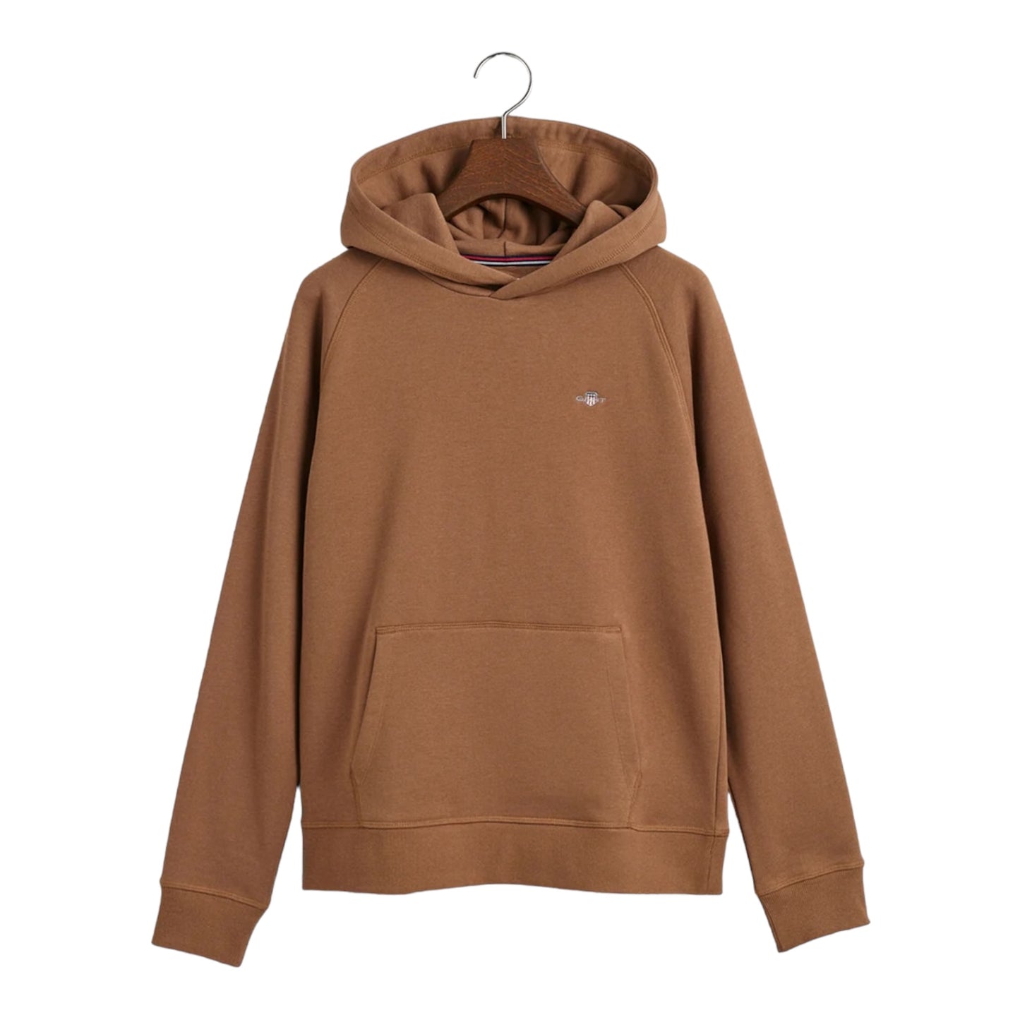 Gant, Hoodies, Gant - Cocoa brown hoodie sweat top