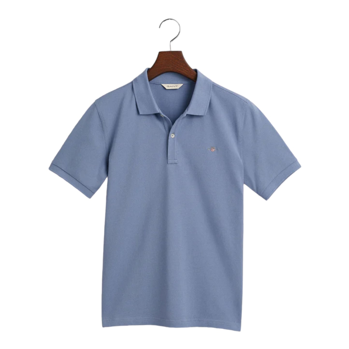 Gant, T-shirts, Gant - Muscardi blue polo T-shirt