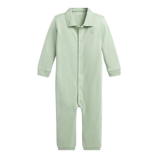 Ralph Lauren, Romper, Ralph Lauren - Sage romper, 6 months