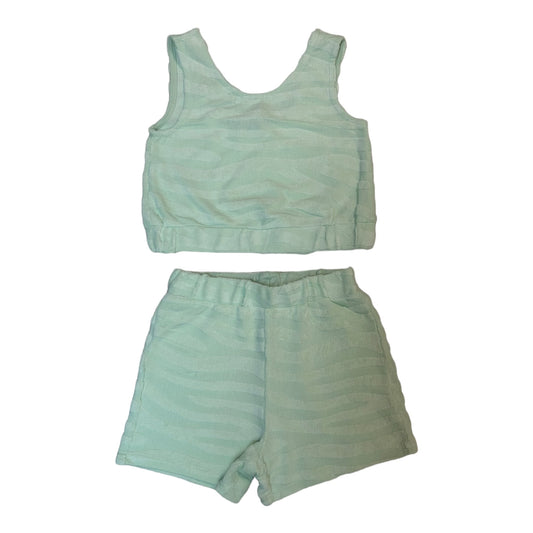 Mayoral, 2 piece set, Mayoral -  2 piece shorts set, mint green