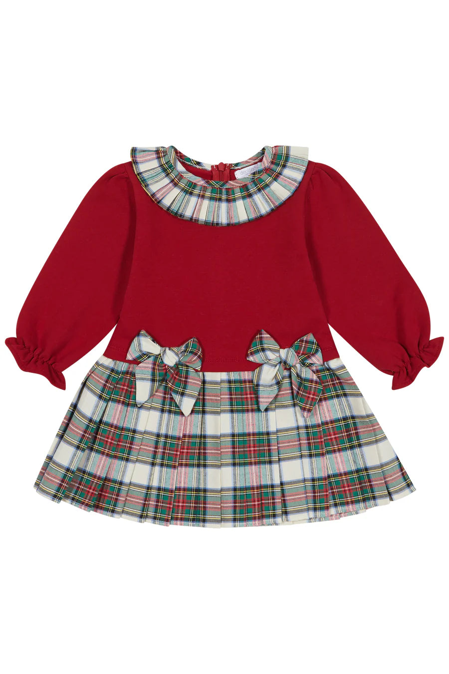 deolinda, Dress, Deolinda - dress, red tartan