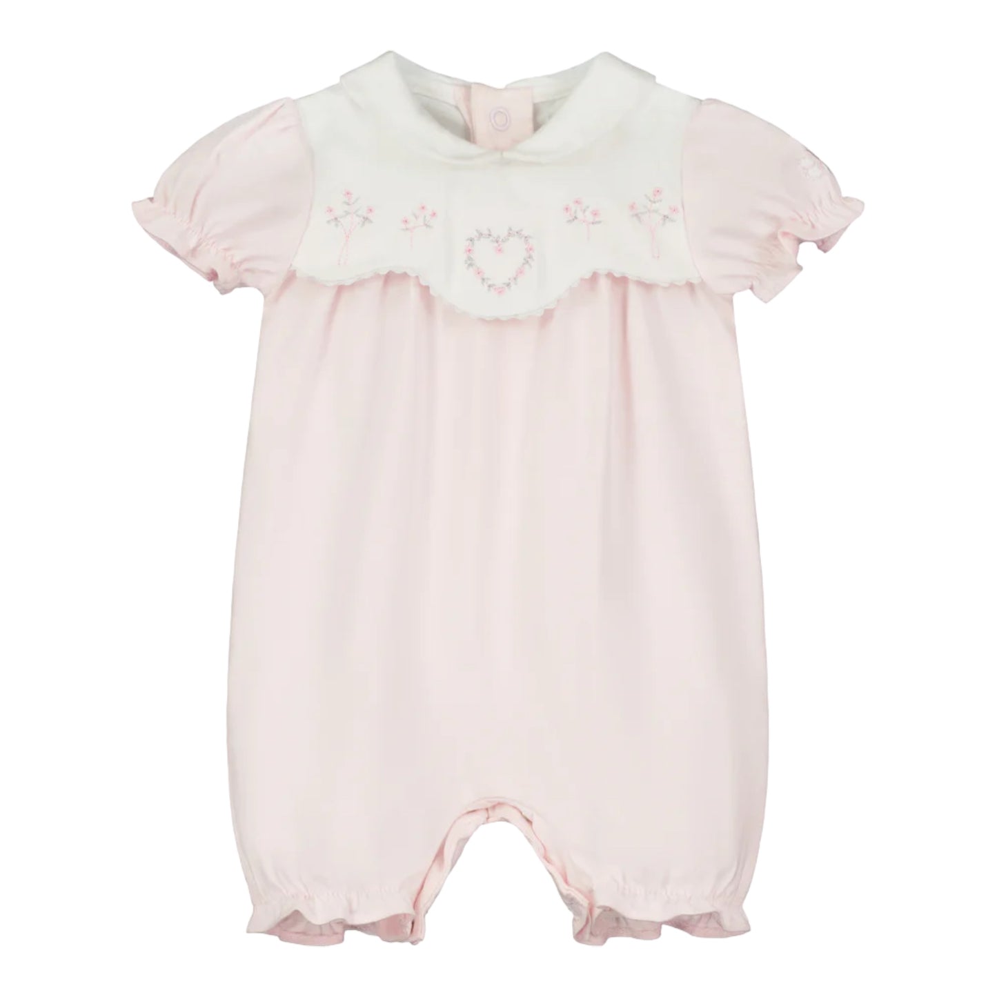 Emile et Rose, rompers, Emile et Rose - Light pink all in one, Freda