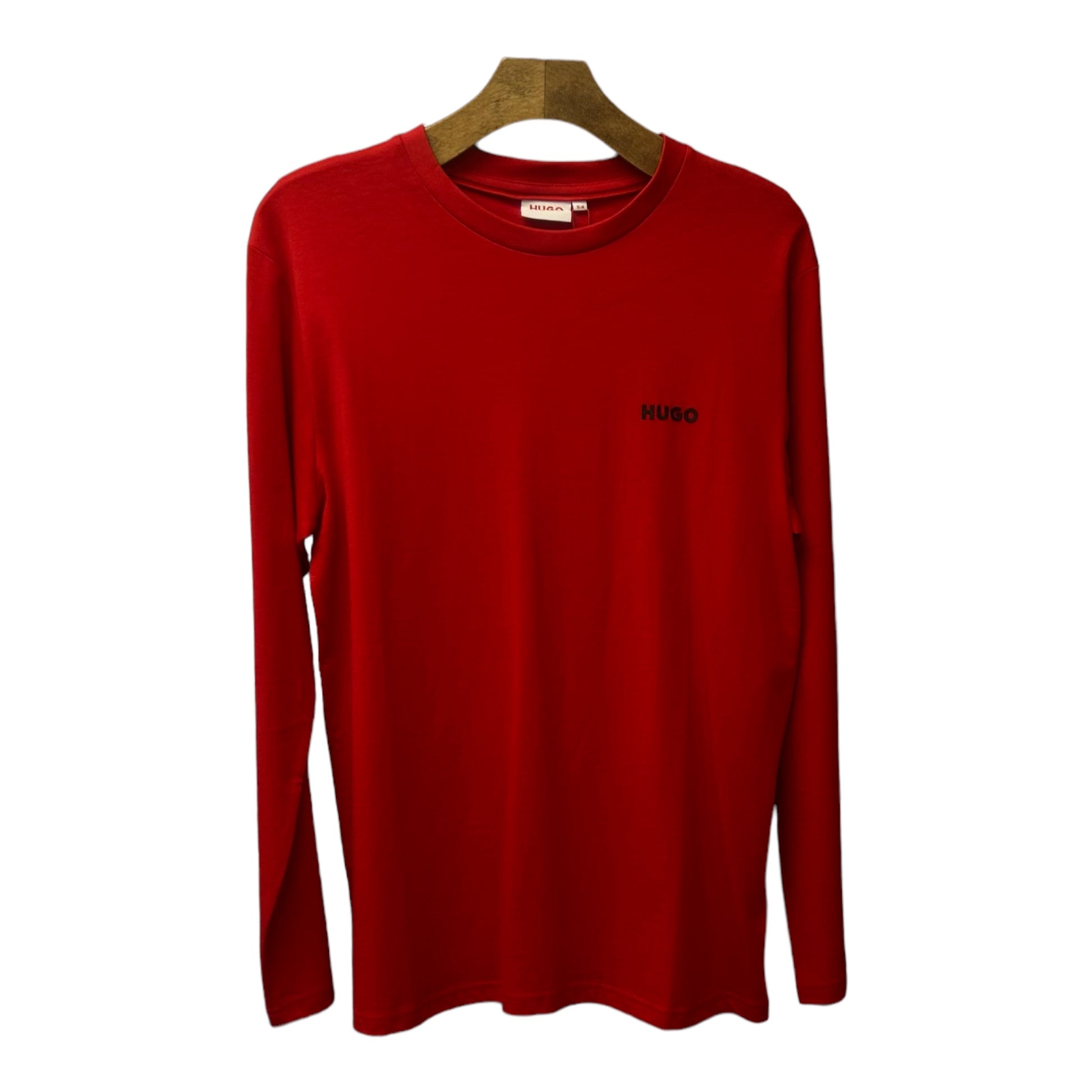 Hugo, Long sleeved Tee shirts, Hugo - Long sleeved red Tee