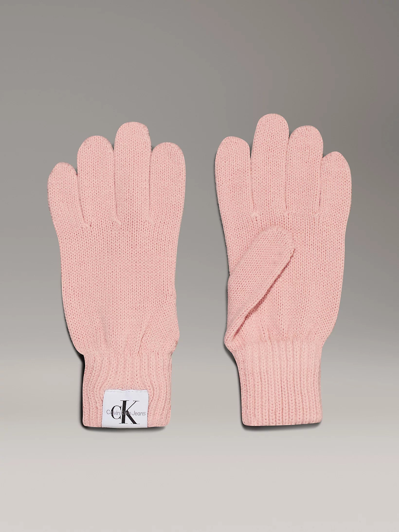 Calvin Klein, gloves, Calvin Klein - Monogram gloves, peach