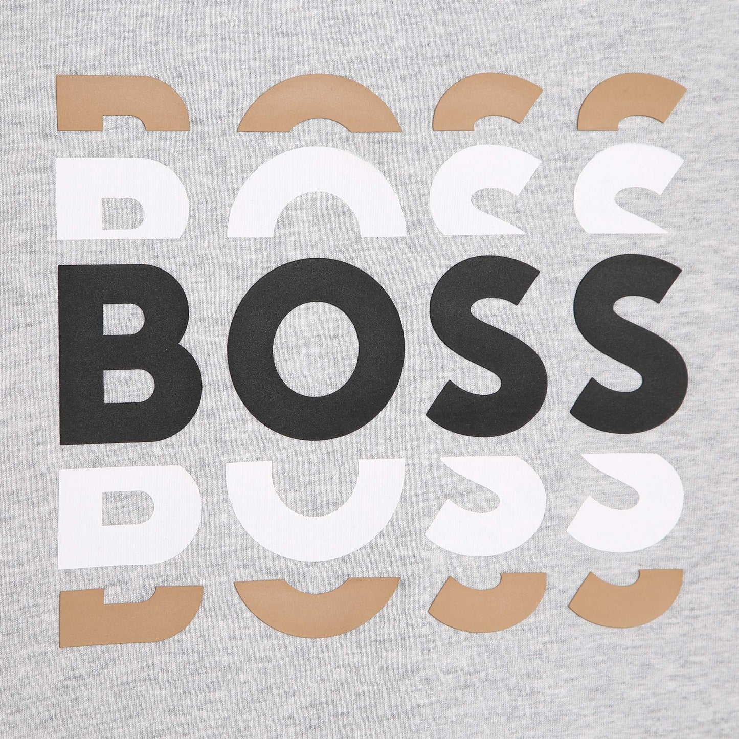 Boss, t-shirt, Boss - T-Shirt, Grey, 4-16yrs