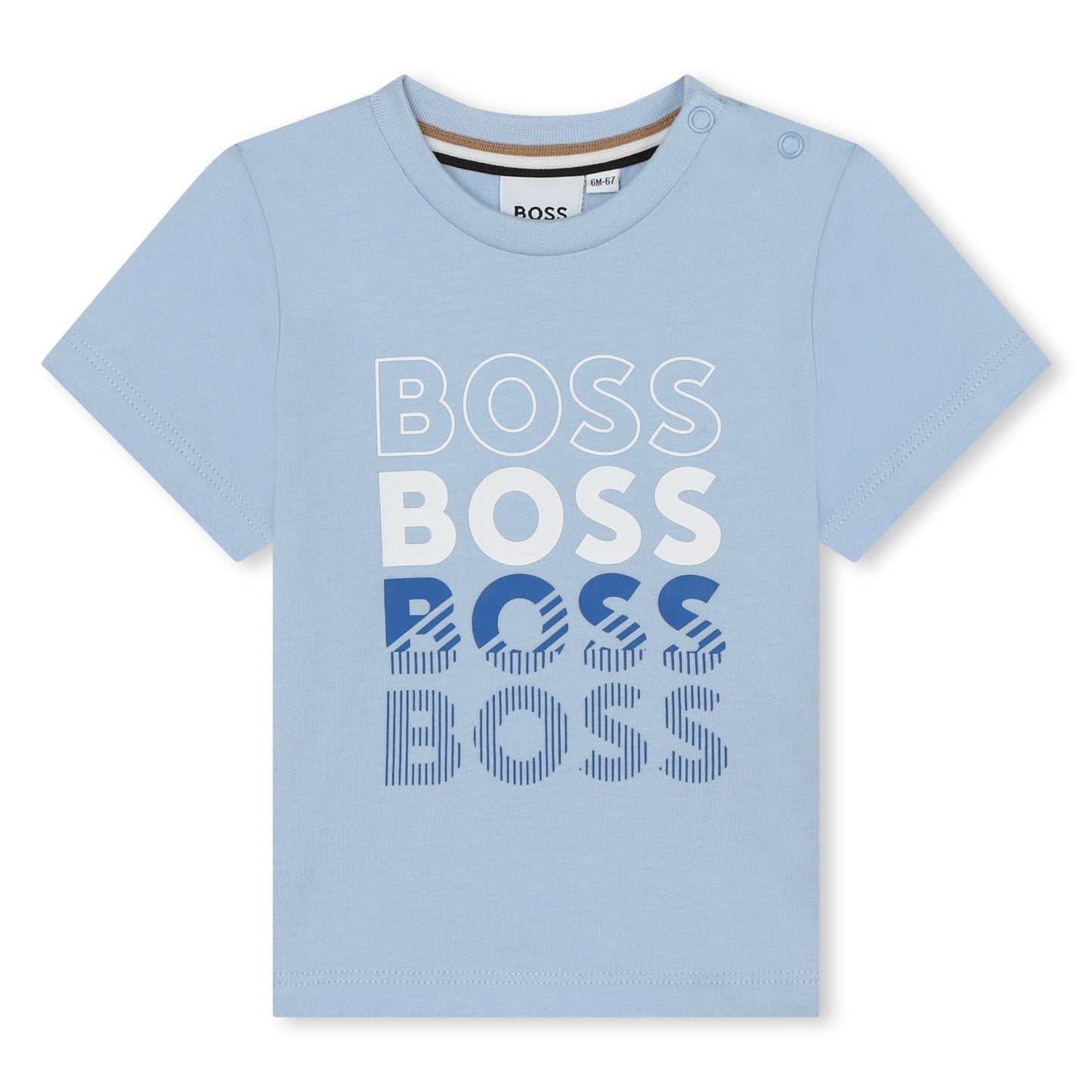 Boss, T-shirts, Boss - Toddler T-Shirt, Pale Blue