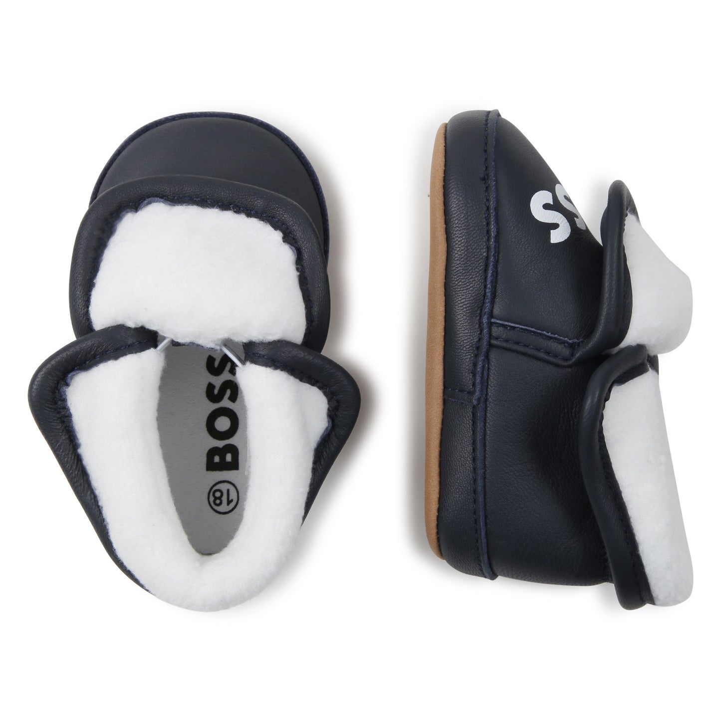 Boss, footwear, Boss - Navy first pram shoes