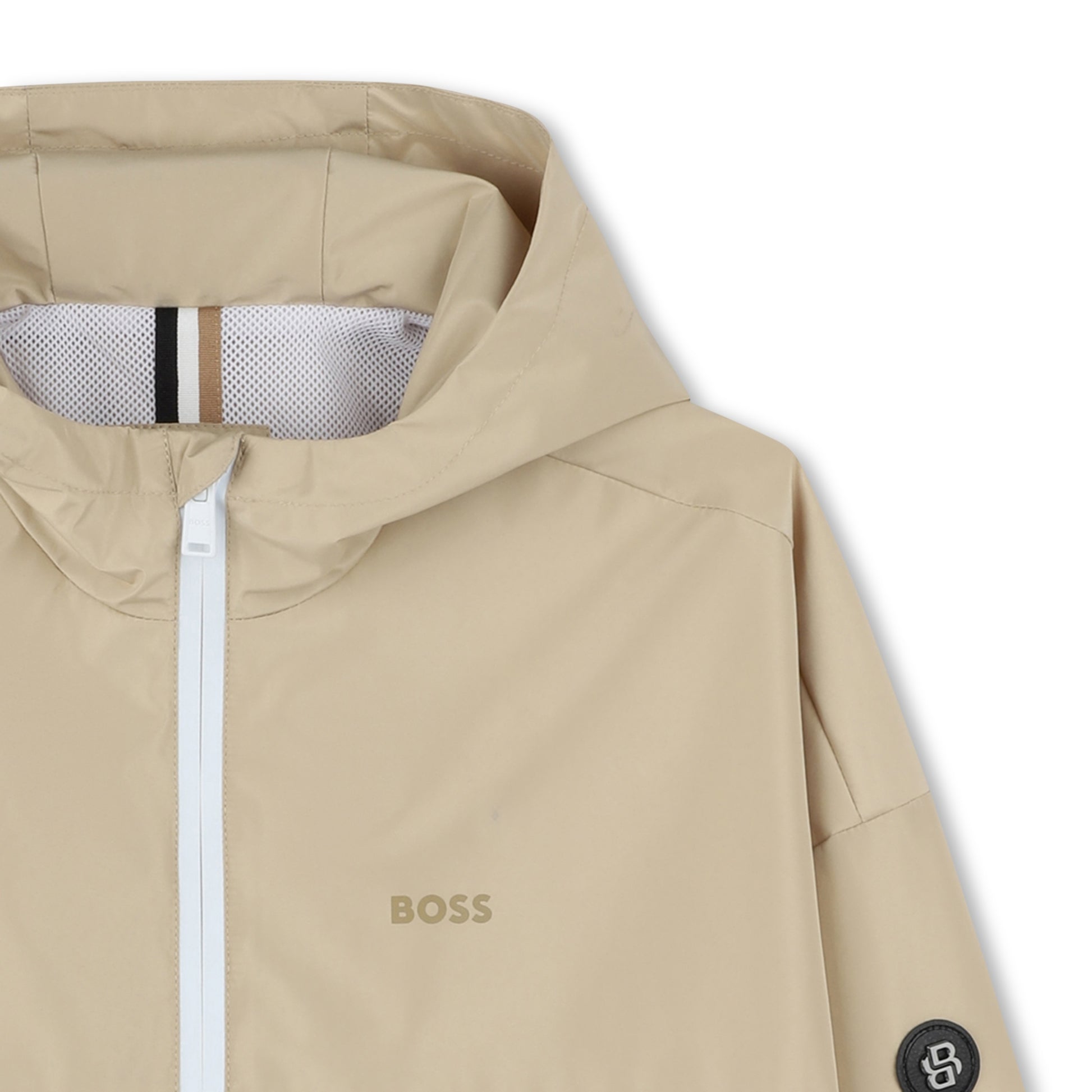 Boss, Coats & Jackets, Boss - Lightweight Jacket, stone and white