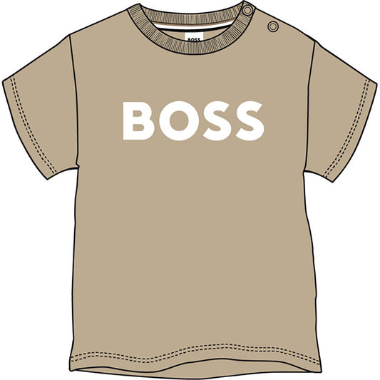 Boss, T-shirts, Boss - Stone crew neck  T-shirt