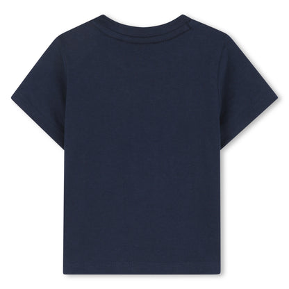 Boss, T-shirts, Boss - Navy, Short sleeved Tee-shirt