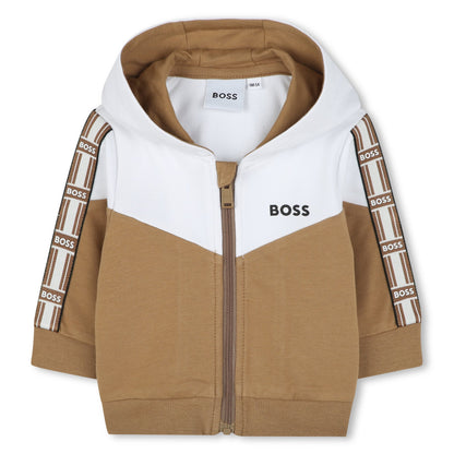 Boss, 3 piece outfits, Boss - 3 piece outfit, trousers, zipper hoodie and T-shirt