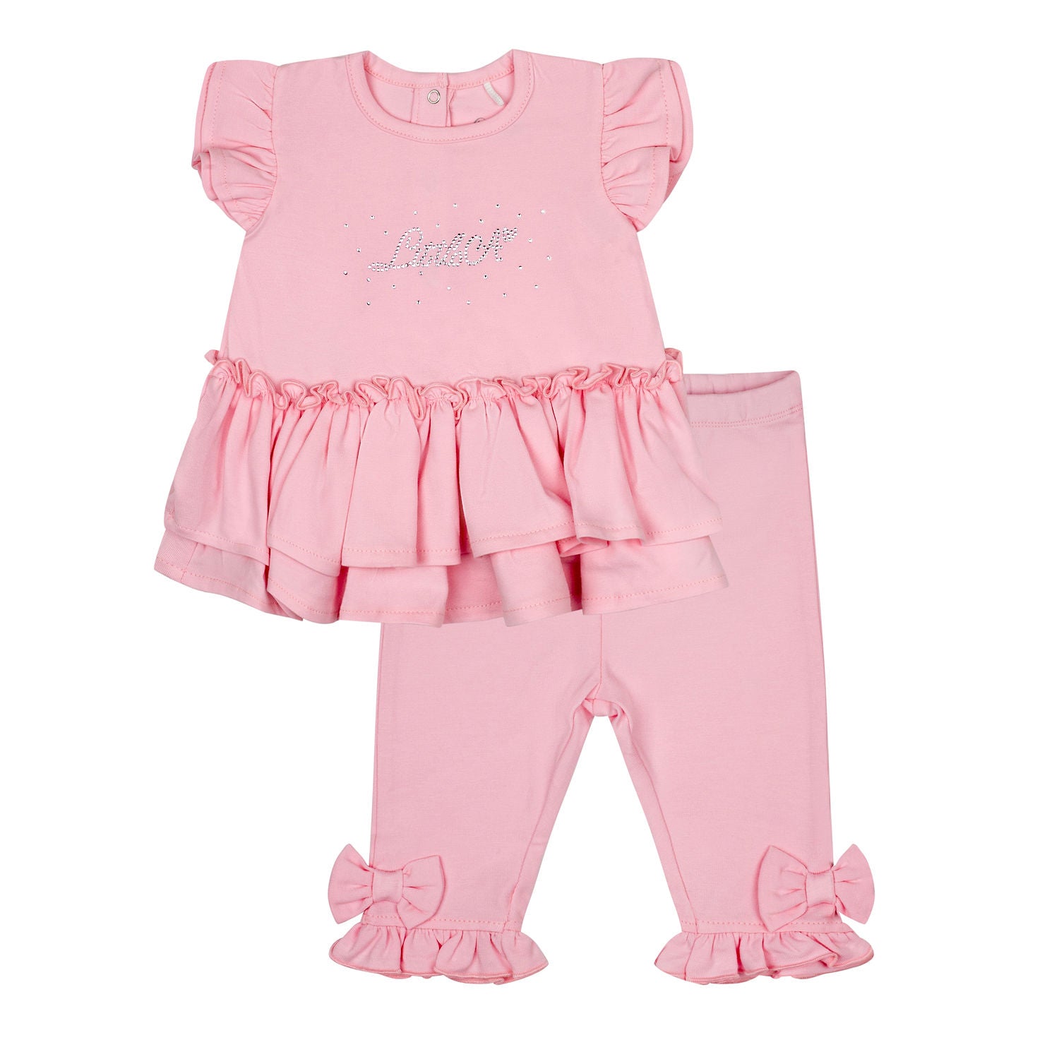 Little A, 2 piece legging sets, Little A - Pink 2 piece legging set, Jackie