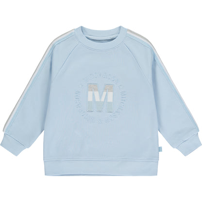 Mitch & Son, tracksuits, Mitch & Son - Sky blue Tape M logo tracksuit, Nick