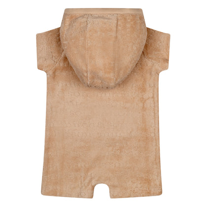 Mitch & Son, rompers, Mitch & Son - Towelling romper, Sand, Santiago