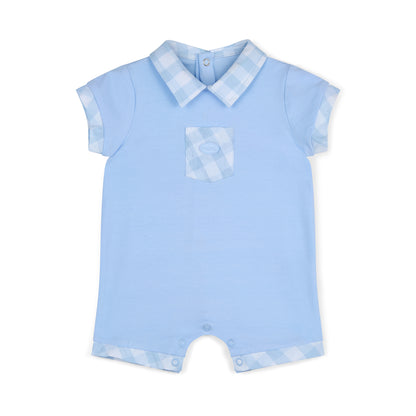 Mitch & Son, All in Ones, Mitch & Son - Pale blue all in one romper