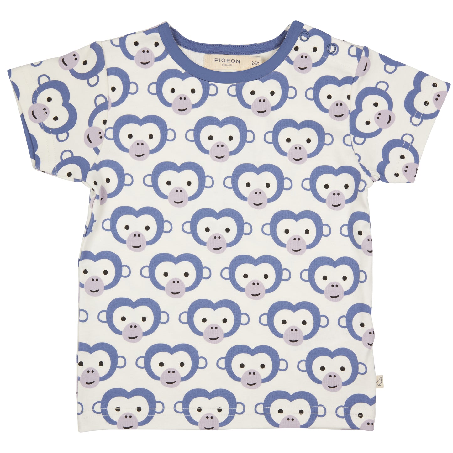 Pigeon Organics, T-shirts, Pigeon Organics - Soft Jersey short sleeved T-shirt, monkey print