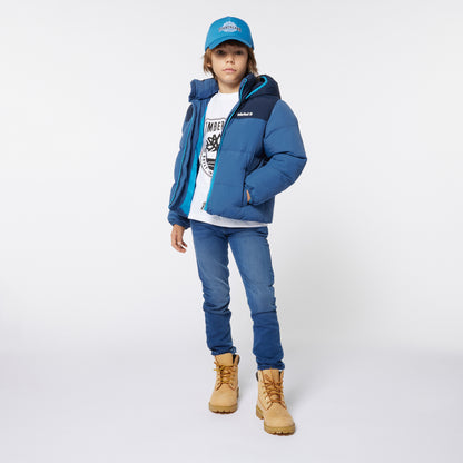 Timberland, Coats & Jackets, Timberland - Blue Puffer jacket