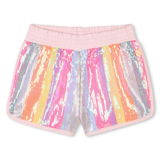 "Coming Soon" Billieblush - Multi-coloured sequin shorts