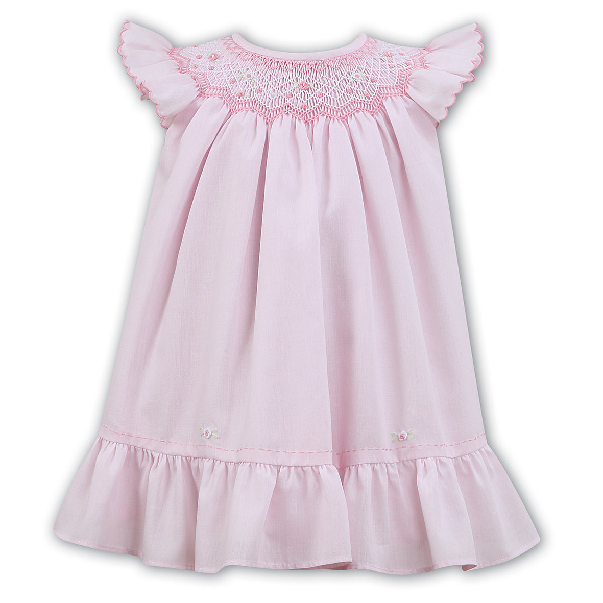 Sarah Louise, Dresses, Sarah Louise - Hand smocked pink  dress