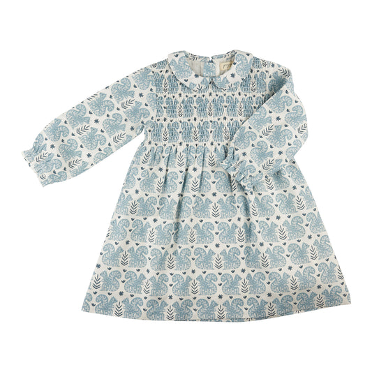 pigeon, jackets, Pigeon organics - Dress with squirrel print