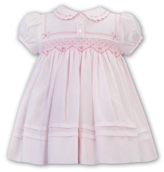 Sarah Louise, Dresses, Sarah Louise - Hand smocked pink dress, 012607