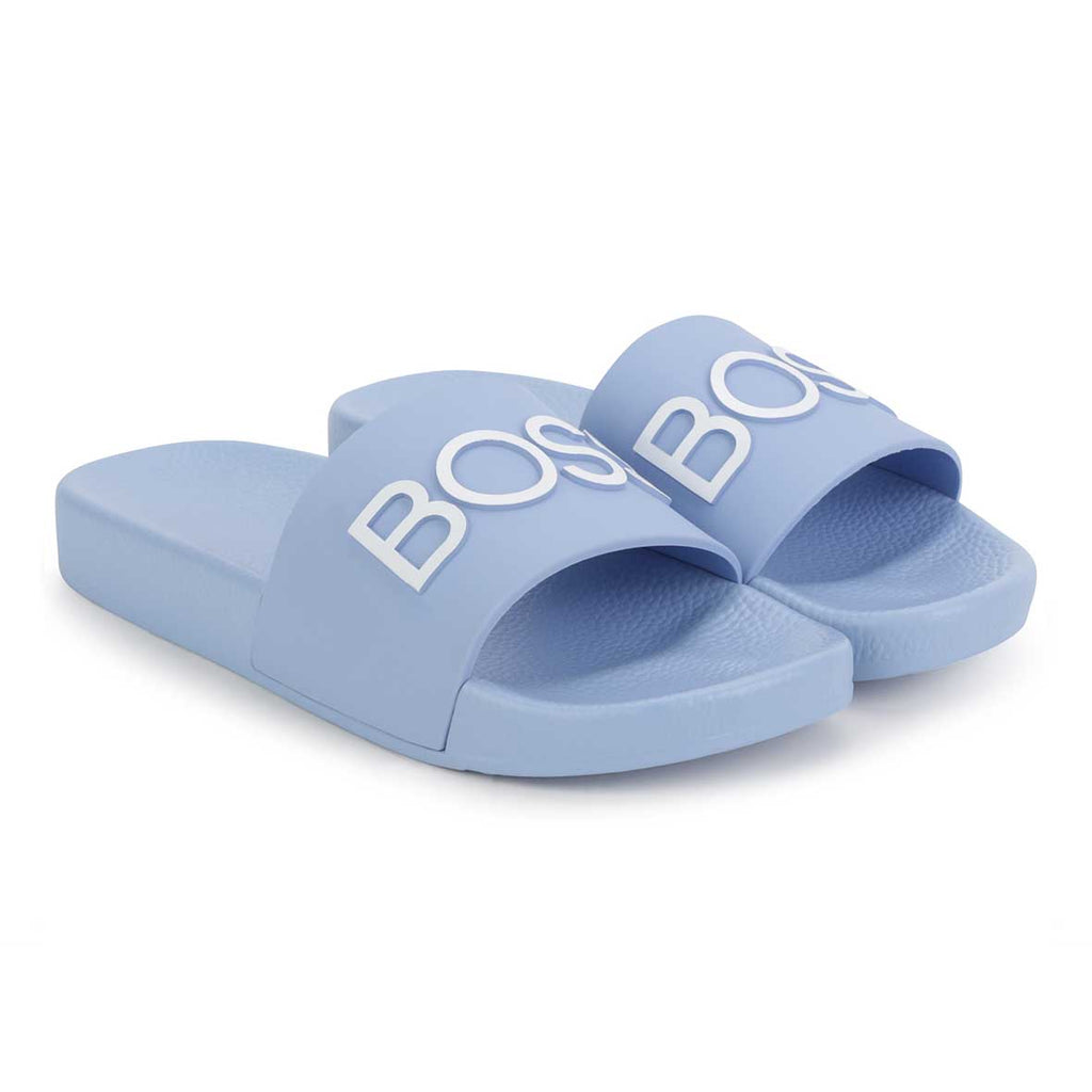 Boss Sliders Pale Blue Betty Mckenzie