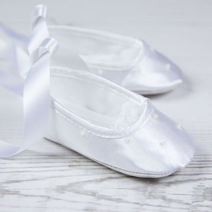 Sarah Louise Shoes Girls Shoes - White 400 | Betty McKenzie