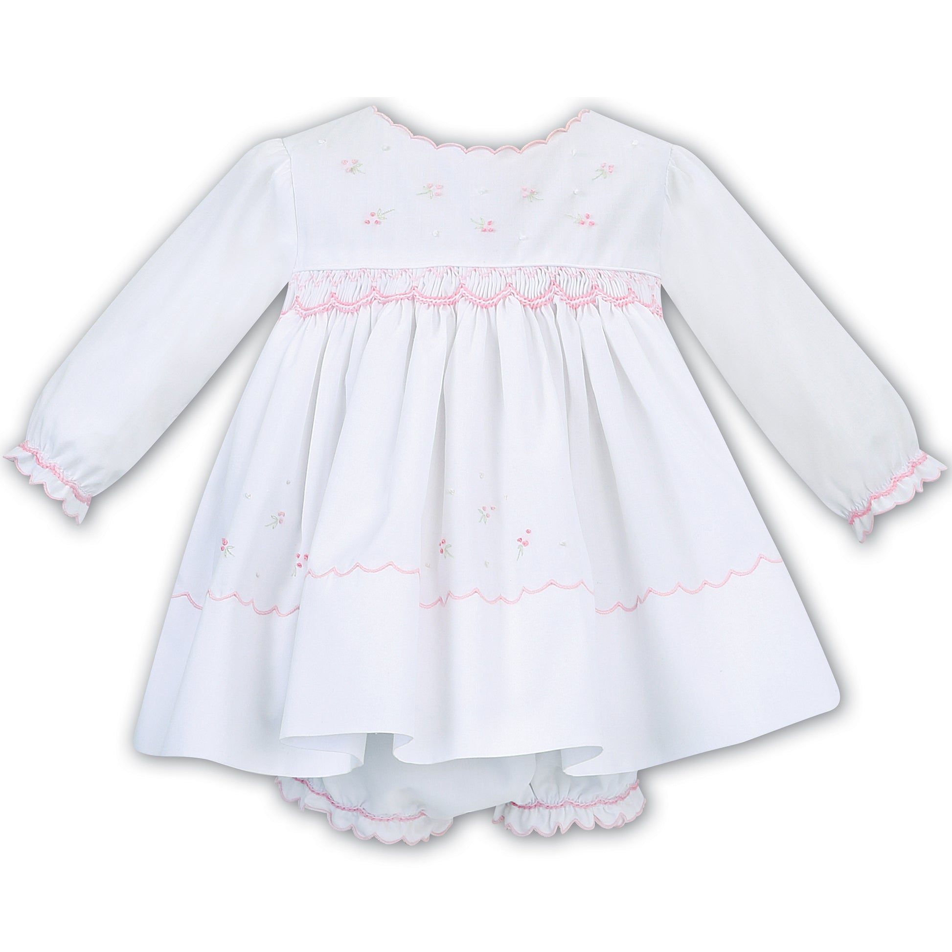 Sarah Louise, dress, Sarah Louise - Hand smocked dress and pants, W/P 011616