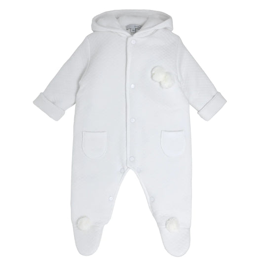 blues baby, Coats & Jackets, blues baby - White Coverall BB0586