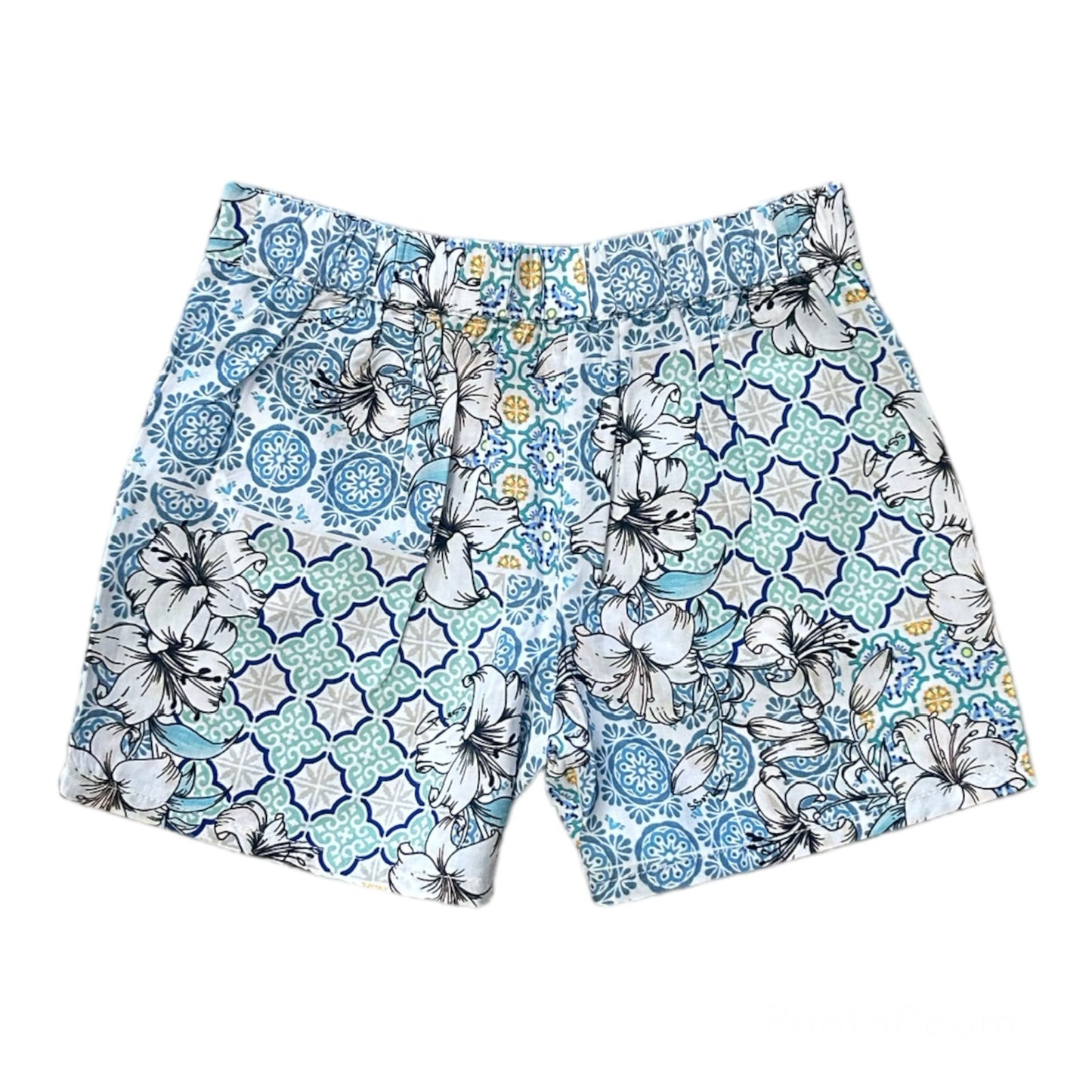 Guess, shorts, Guess - cotton shorts, floral print