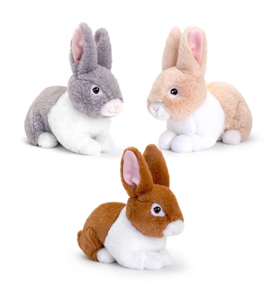 Keel, soft toy, Keel eco - Bunnies (asst. colours)