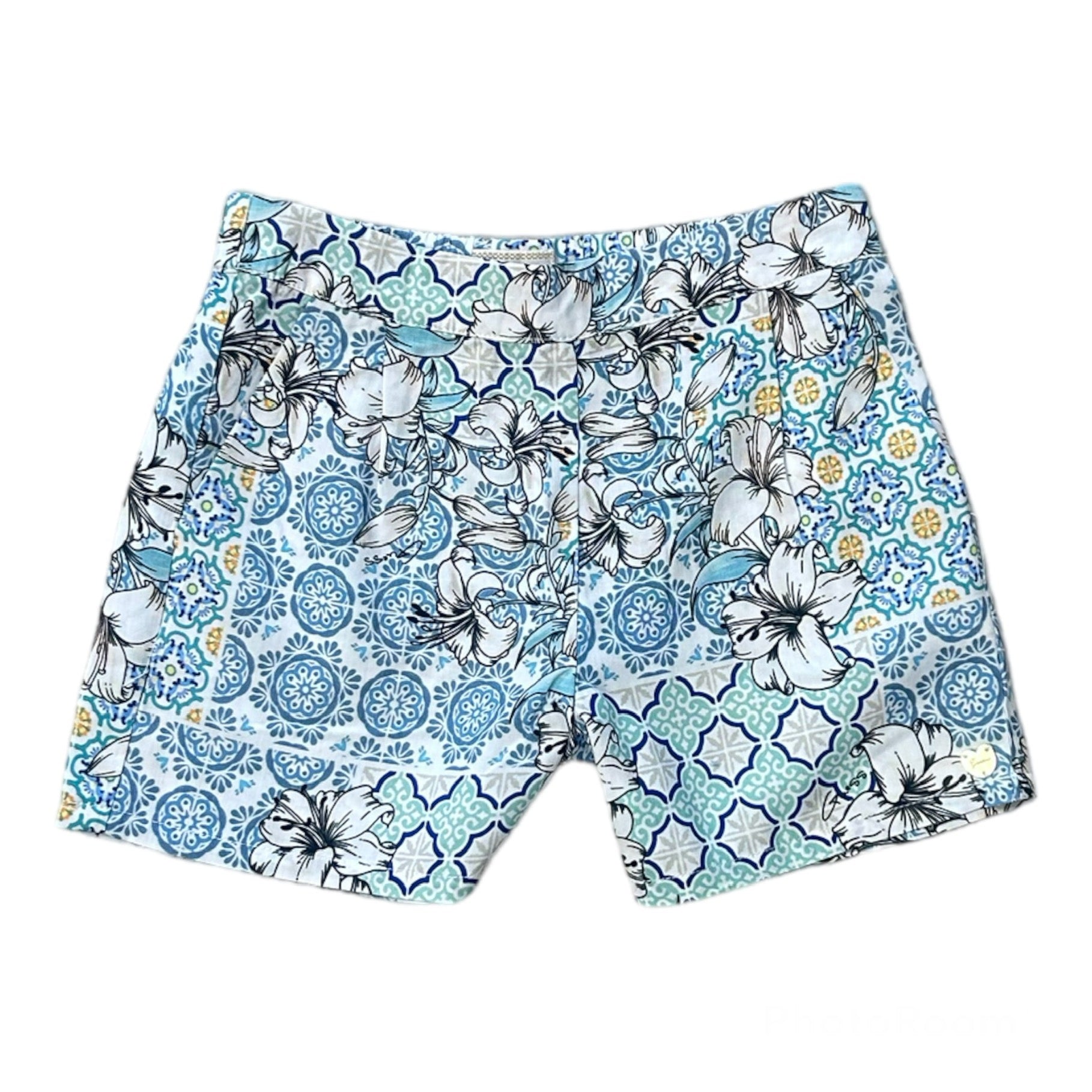 Guess, shorts, Guess - cotton shorts, floral print